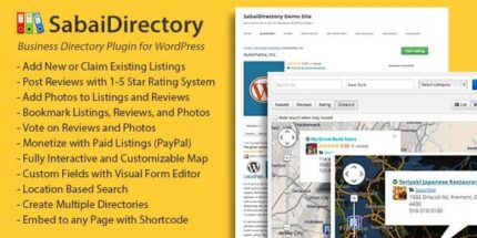 Sabai Directory - plugin for WordPress