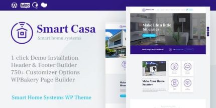 Smart Casa - Home Automation & Technologies WordPress Theme