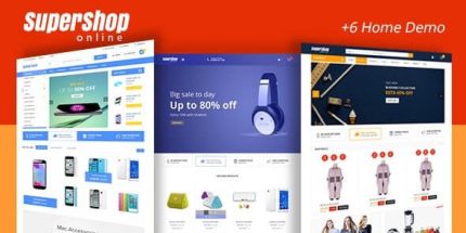 Super Shop - Market Store RTL Responsive WooCommerce WordPress Theme