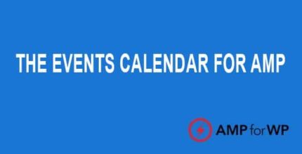 The Events Calendar for AMP