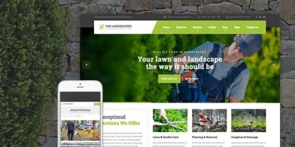 The Landscaper - Lawn & Landscaping WP Theme
