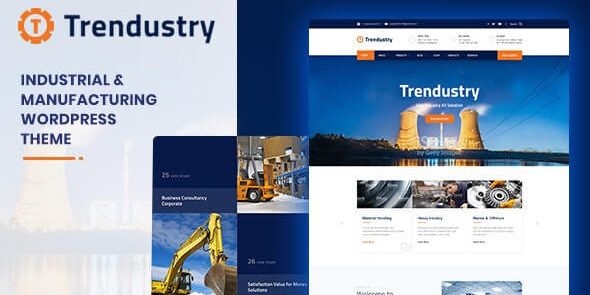 Trendustry 1.1.4 – Industrial & Manufacturing WordPress Theme