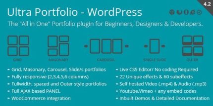 Ultra Portfolio - WordPress
