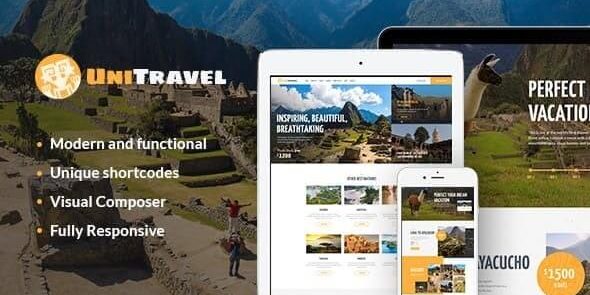 UniTravel 1.4.4 – Travel Agency & Tourism Bureau WordPress Theme