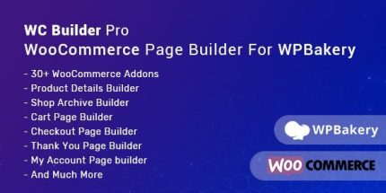 WC Builder Pro - WooCommerce Page Builder for WPBakery
