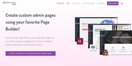 WP Admin Pages PRO