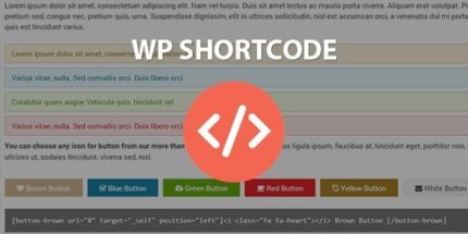 WP Shortcode Pro - MyThemeShop