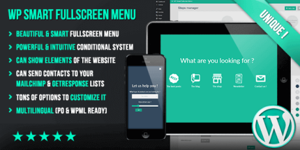 WP Smart Fullscreen Menu
