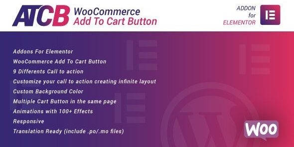 WooCommerce Add To Cart Button for Elementor 1.0.3