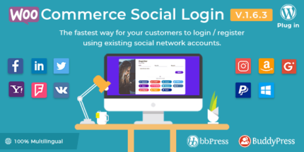 WooCommerce Social Login - Plugin
