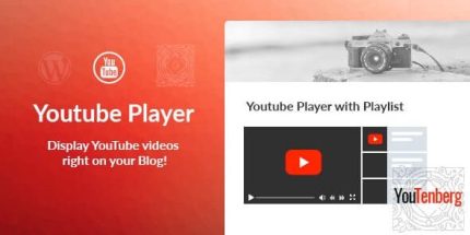 Youtenberg - Gutenberg YouTube Player with Playlist
