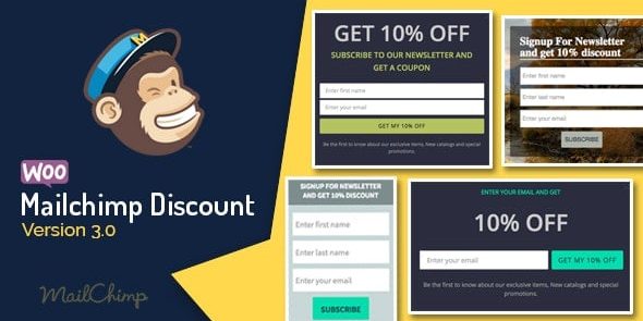 Woocommerce Mailchimp Discount 4.1