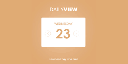 EventOn: Daily View