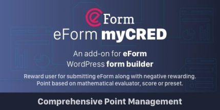 myCRED Integration for eForm