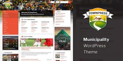 TownPress - Municipality WordPress Theme