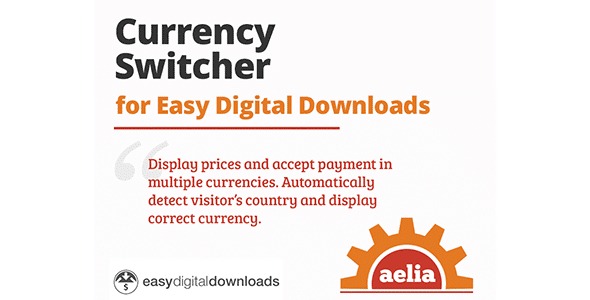 Aelia Currency Switcher for Easy Digital Downloads 5.2.13.250821