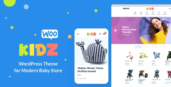 KIDZ 5.24 – Baby Store WooCommerce Theme