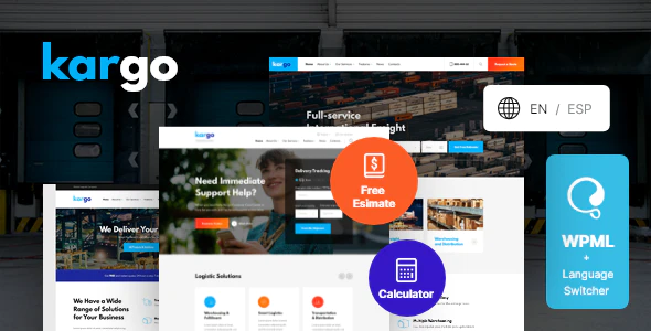 Kargo 1.1.13 – Logistics & Transportation WordPress Theme