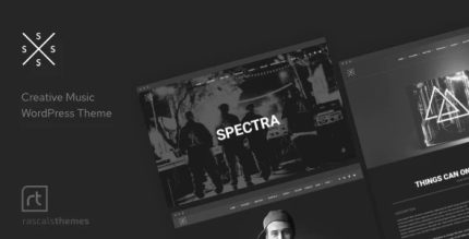 Spectra - WordPress Music & Events Theme