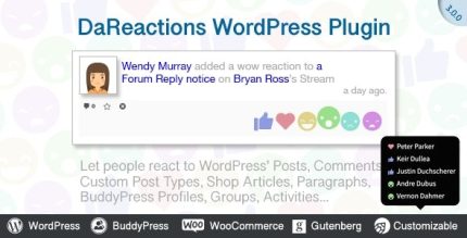 Reactions - WordPress Plugin