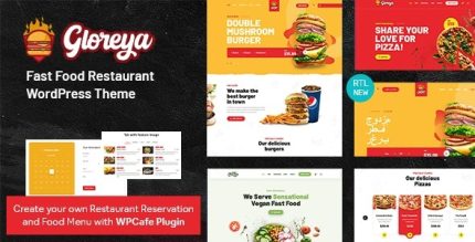 Gloreya - Fast Food WordPress Theme