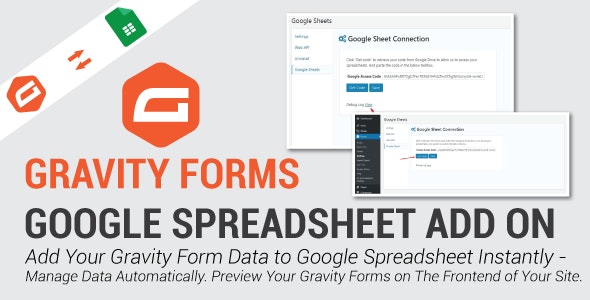 Gravity Form with Google Spreadsheet 1.3.1