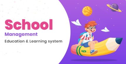 School Management - Education & Learning Plugin