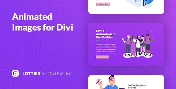 Lottier for Divi Builder 1.0.1 – Lottie Animated Images for Divi Builder