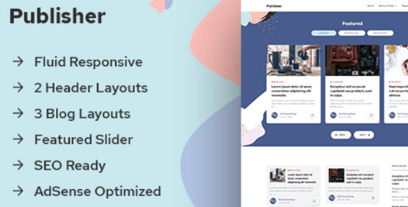 Publisher 1.0.8 – by MyThemeShop
