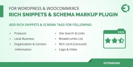 Rich Snippets & Schema Markup Plugin - for WordPress & Woocommerce