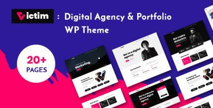 Victim - Digital Agency & Portfolio Wordpress Theme