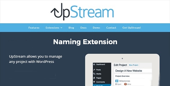 UpStream Naming Extension 1.0.0