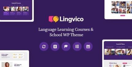 Lingvico - Language Center & Training Courses Theme