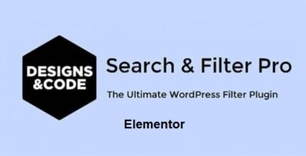 Search & Filter Elementor - The Ultimate WordPress Filter Plugin