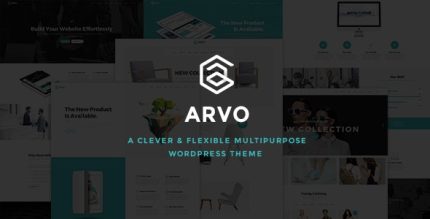 Arvo - Clever & Flexible Multipurpose WordPress Theme
