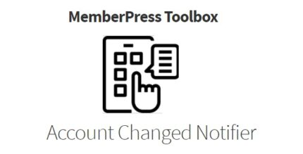 MemberPress Toolbox Account Changed Notifier