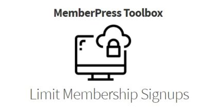 MemberPress Toolbox Limit Membership Signups