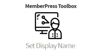 MemberPress Toolbox Set Display Name