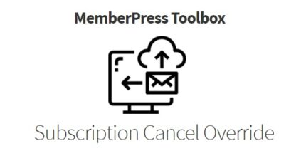 MemberPress Toolbox Subscription Cancel Override