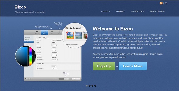 Bizco 7.6.0 – Themify Theme