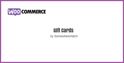 Woocommerce Gift Cards - Developed by SomewhereWarm