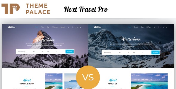 Next Travel Pro 1.0.2 – Theme Palace WordPress Theme