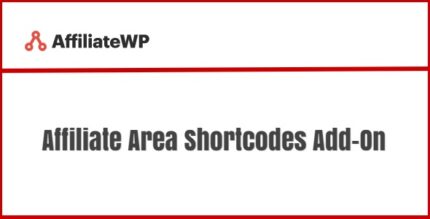 AffiliateWP Affiliate Area Shortcodes Add-On