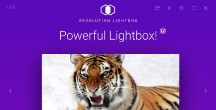 Revolution Lightbox -  Wordpress Plugin