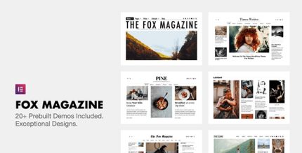 The Fox - Modern Blog Magazine Theme