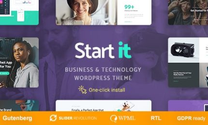 Start It - Technology & Startup WP Theme