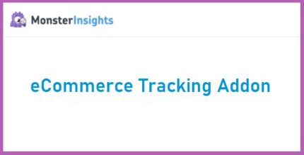 MonsterInsights eCommerce Tracking Addon