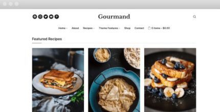 WPZoom Gourmand