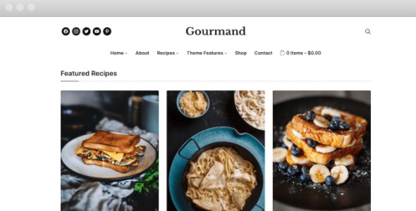 WPZoom Gourmand 1.0.9