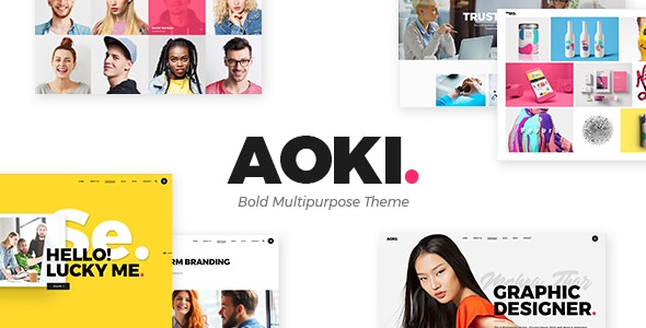 Aoki 1.9 – Creative Design Agency Theme